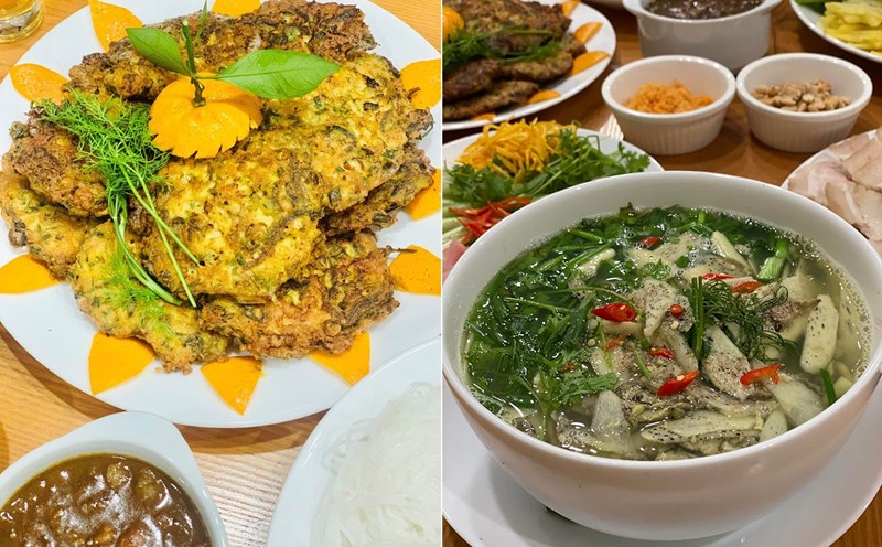 Chả rươi, canh rươi nấu củ niễng... là những món ăn ngon chế biến từ rươi. Ảnh: Hải An