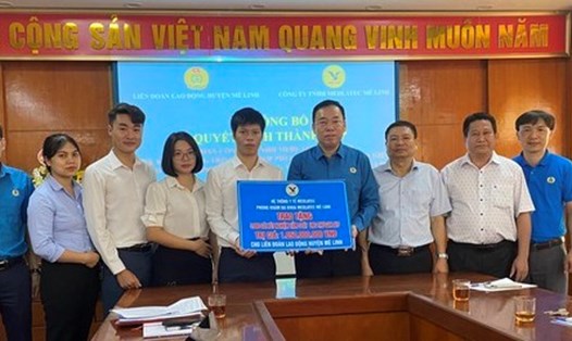 Liên đoàn lao động huyện Mê Linh  ký kết chương trình phúc lợi đoàn viên với Công ty TNHH Medlatec Mê Linh - một hoạt động hỗ trợ đoàn viên, nhất là đoàn viên có tiền lương thấp. Ảnh minh hoạ: CĐCS