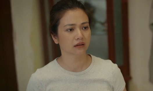 Diễn viên Kiều Anh đóng vai nàng dâu cả Phương trong "Gia đình mình vui bất thình lình". Ảnh: Chụp màn hình