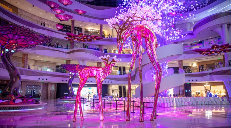 Trung tâm mua sắm miễn thuế Hải Khẩu tọa lạc tại thủ phủ của đảo Hải Nam, Trung Quốc. 