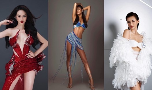 3 cô gái nổi bật của Hoa hậu Hoàn vũ Việt Nam 2023. Ảnh: HHHV