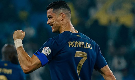 Ronaldo kết thúc năm 2023 với 54 bàn thắng. Ảnh: Al-Nassr