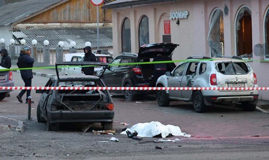 Ít nhất 21 người chết trong vụ tấn công của Ukraina vào Belgorod, Nga. Ảnh: Sputnik