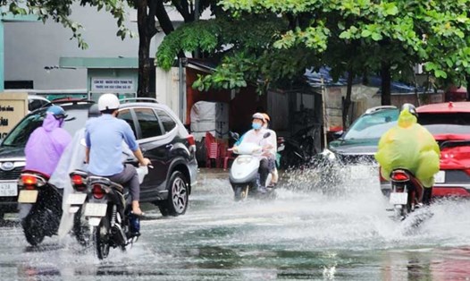 Dự báo khu vực Đà Nẵng có mưa trong ngày đầu năm mới 2024. Ảnh: Thuỳ Trang
