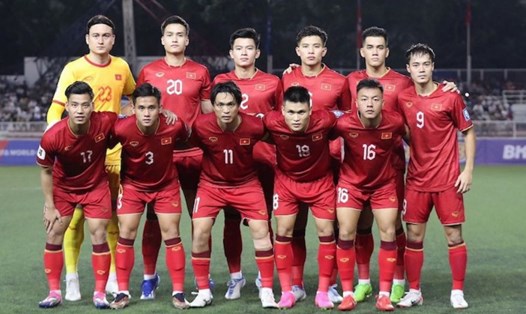 Đội tuyển Việt Nam sẽ lần lượt tham dự vòng chung kết Asian Cup, vòng loại World Cup 2026 và AFF Cup trong năm 2024. Ảnh: VFF
