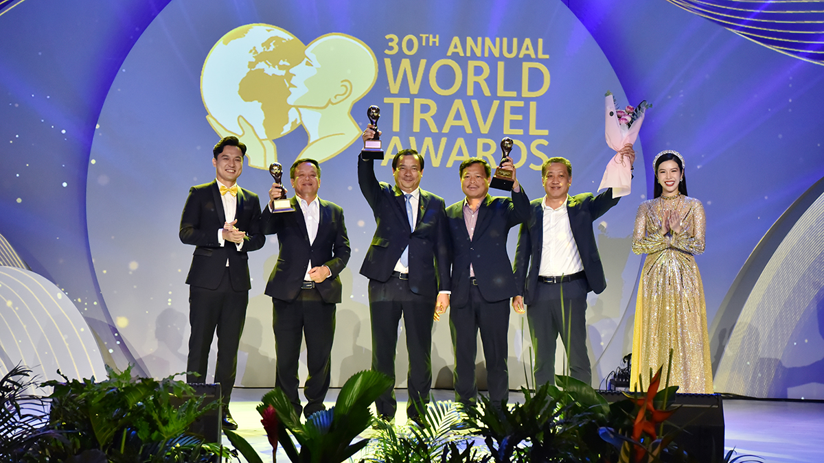 Lễ trao giải thưởng Du lịch thế giới (World Travel Awards) khu vực châu Á và châu Đại Dương lần thứ 30 năm 2023 diễn ra tại TPHCM. Ảnh: TITC