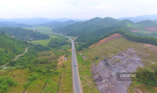 Đường Hòa Lạc - Hòa Bình sẽ kết nối với cao tốc Hòa Bình - Mộc Châu. Ảnh: Minh Nguyễn