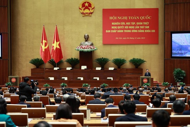 Hơn 1,4 triệu cán bộ, đảng viên nghe quán triệt Hội nghị Trung ương 8 khóa XIII