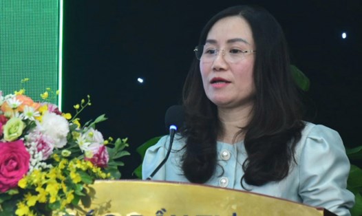Bà Phạm Thị Thanh Tùng - Phó Vụ trưởng Vụ Tín dụng các ngành kinh tế, Ngân hàng Nhà nước. Ảnh: BTC