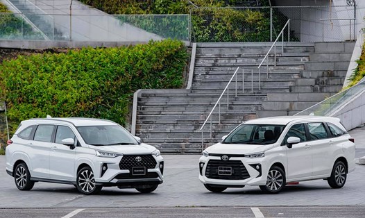 2 mẫu MPV nhà Toyota nhận mức ưu đãi 50% lệ phí trước bạ từ hãng. Ảnh: Toyota