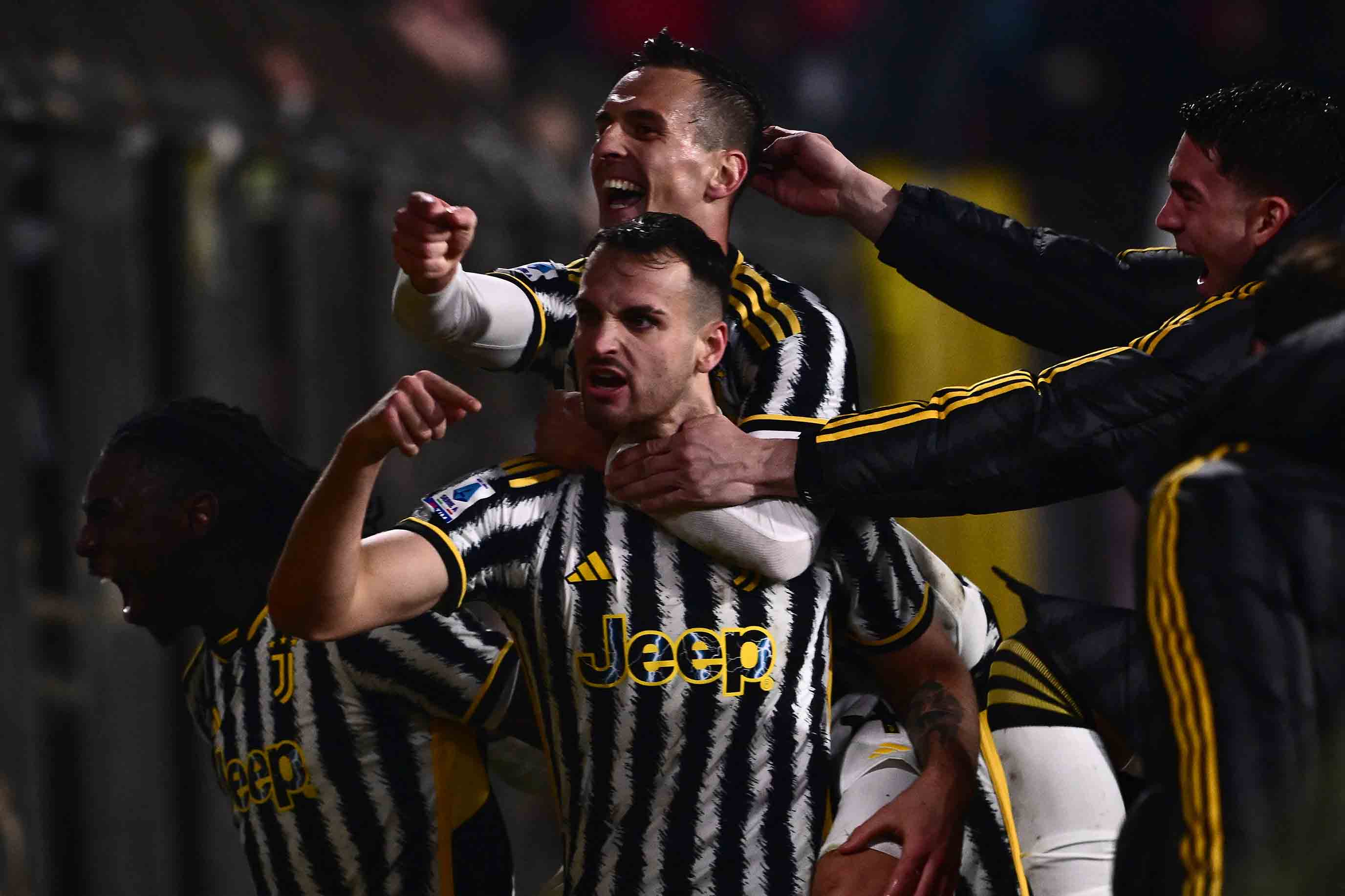 Bị gỡ hòa ở phút 90+1 nhưng Juventus vẫn tìm được chiến thắng. Ảnh: AFP