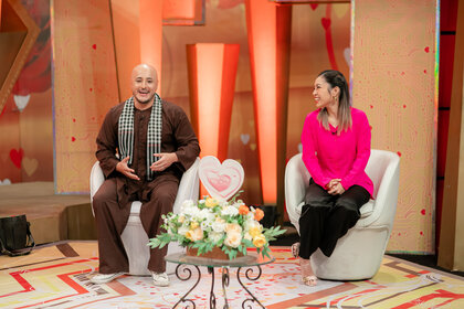 Cặp đôi tại "Vợ chồng son". Ảnh: NSX.