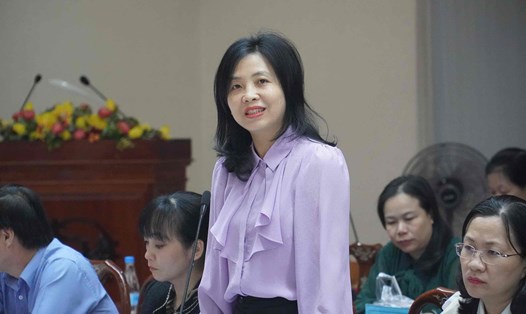 Bà Huỳnh Ngọc Kim Mai - Trưởng Ban Văn hóa - xã hội HĐND tỉnh Đồng Nai. Ảnh: Hà Anh Chiến
