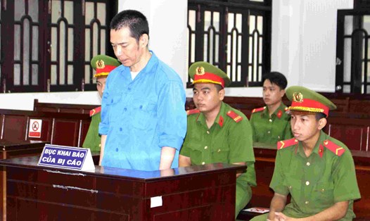 Bị cáo Võ Chí Thanh tại tòa. Ảnh: Sớm Mai