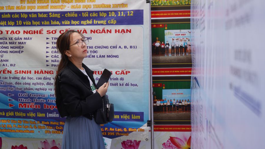 Việc liên thông cơ sở dữ liệu cung - cầu lao động giữa các tỉnh sẽ tránh tình trạng nơi thừa, nơi thiếu lao động. 
Ảnh: Phương Ngân