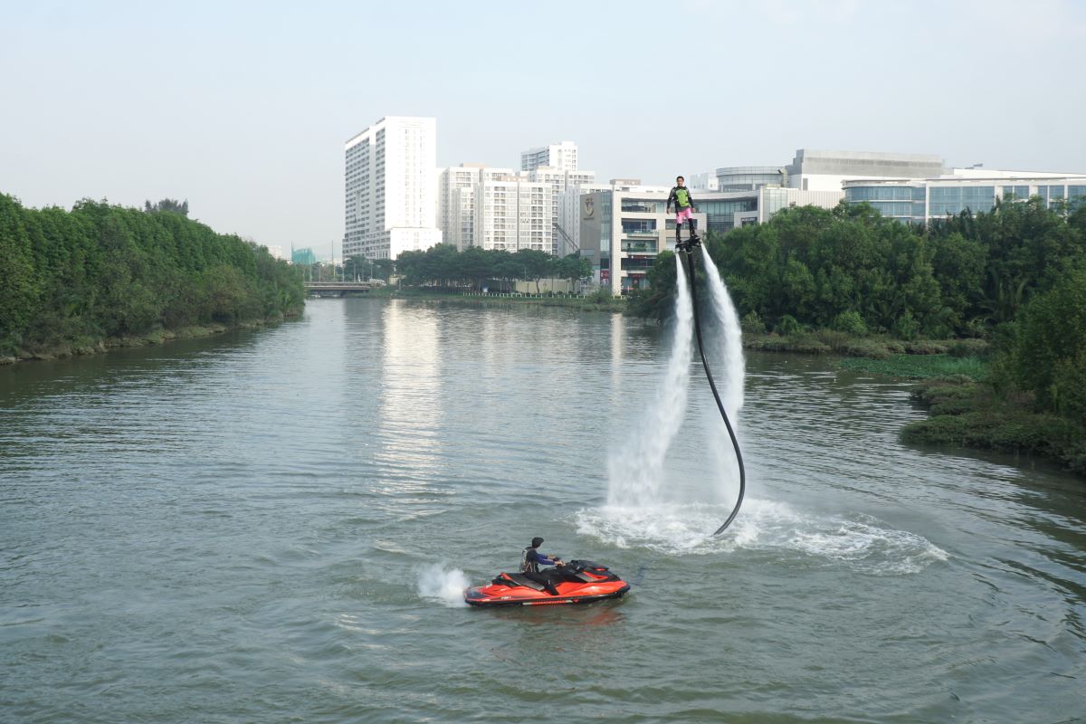 TPHCM có lợi thế để phát triển các sản phẩm, dịch vụ du lịch đường thủy. Ảnh: Thanh Chân