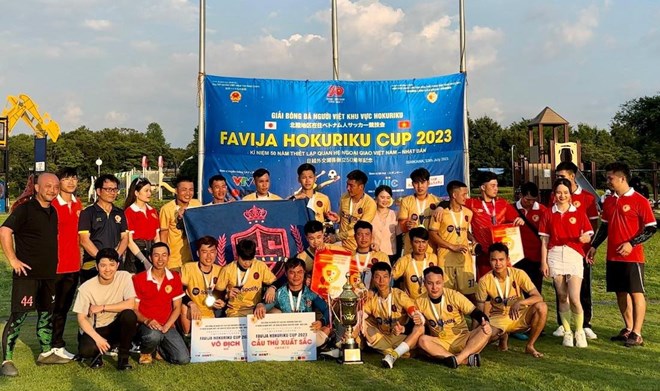 Khởi tranh vòng chung kết giải bóng đá của người Việt tại Nhật Bản