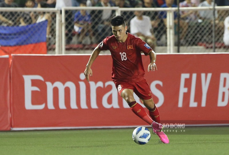 Tuấn Hải đang là một trong những cầu thủ có phong độ cao nhất của đội tuyển Việt Nam. Ảnh: Trung Thu