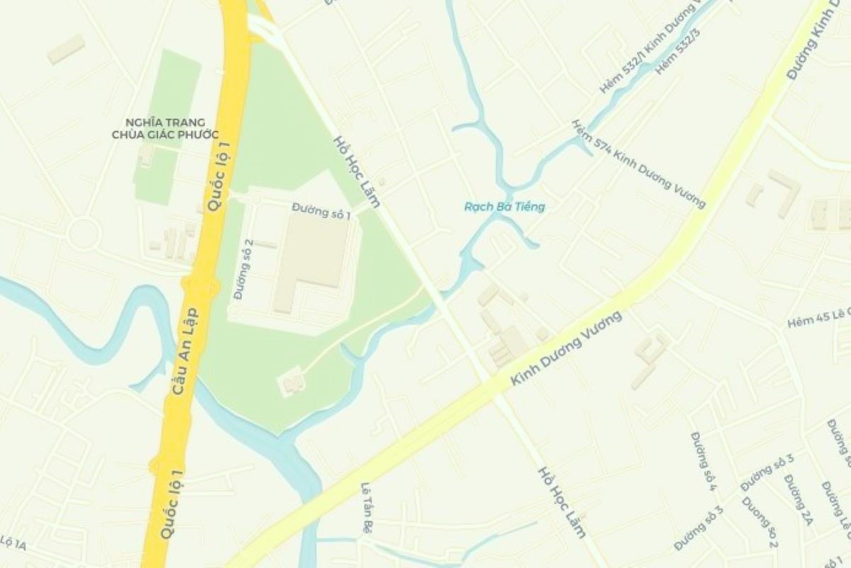  Từ nay đến 1.12.2024, Sở GTVT phân luồng lại giao thông đường dân sinh và đường chui dạ cầu An Lập tại TPHCM. Ảnh Chụp màn hình
