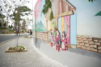 Điểm check in mới chào mừng 130 năm Đà Lạt hình thành và phát triển. Ảnh: Trịnh Ninh