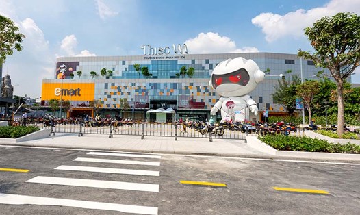 Đại siêu thị Emart Phan Huy Ích chính thức khai trương vào ngày 7.12, tại tầng 1, Trung tâm thương mại Thiso Mall Trường Chinh. Ảnh: THISO