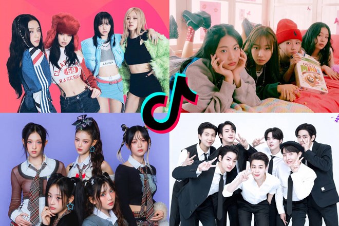 Blackpink, BTS và nghệ sĩ Kpop thống trị Tiktok toàn cầu năm 2023