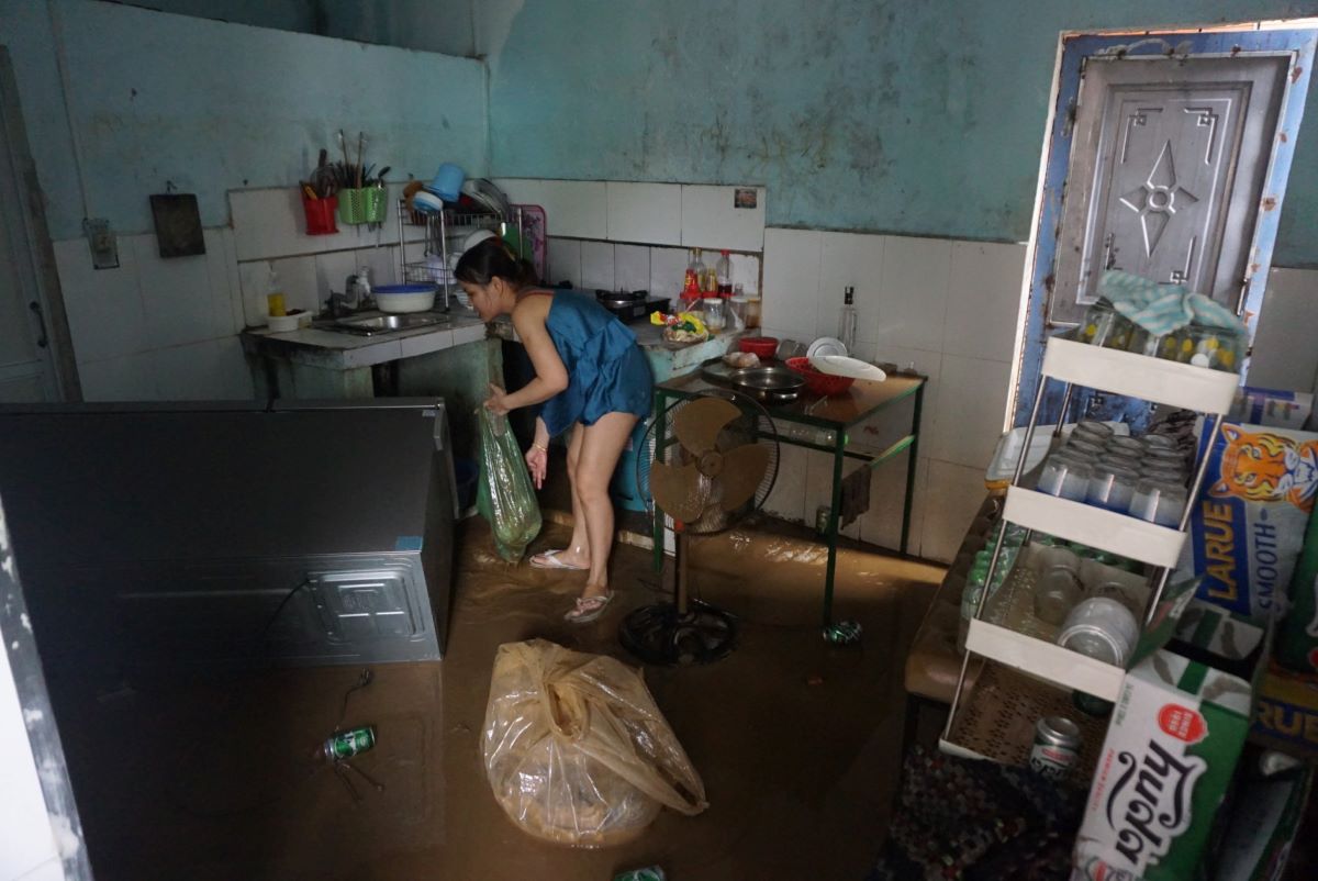 Từ năm 1998 đến nay, thiên tai, biến đổi khí hậu đã gây thiệt hại kinh tế cho Đà Nẵng hơn 10.000 tỉ đồng. Ảnh: Văn Trực