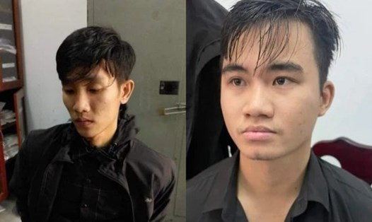 Hai nghi phạm cướp ngân hàng, đâm chết bảo vệ ở Đà Nẵng. Ảnh: Công an Đà Nẵng