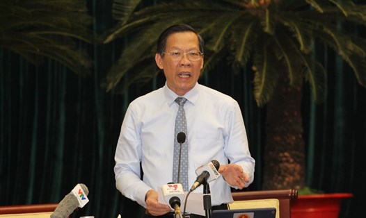 Chủ tịch UBND TPHCM Phan Văn Mãi.  Ảnh: Thành Nhân