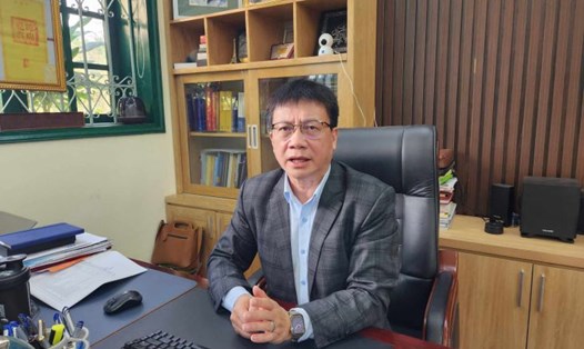 Chủ tịch Công đoàn Giáo dục Việt Nam ông Nguyễn Ngọc Ân. Ảnh: Đặng Tiến