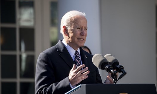 Tổng thống Mỹ Joe Biden. Ảnh: Xinhua