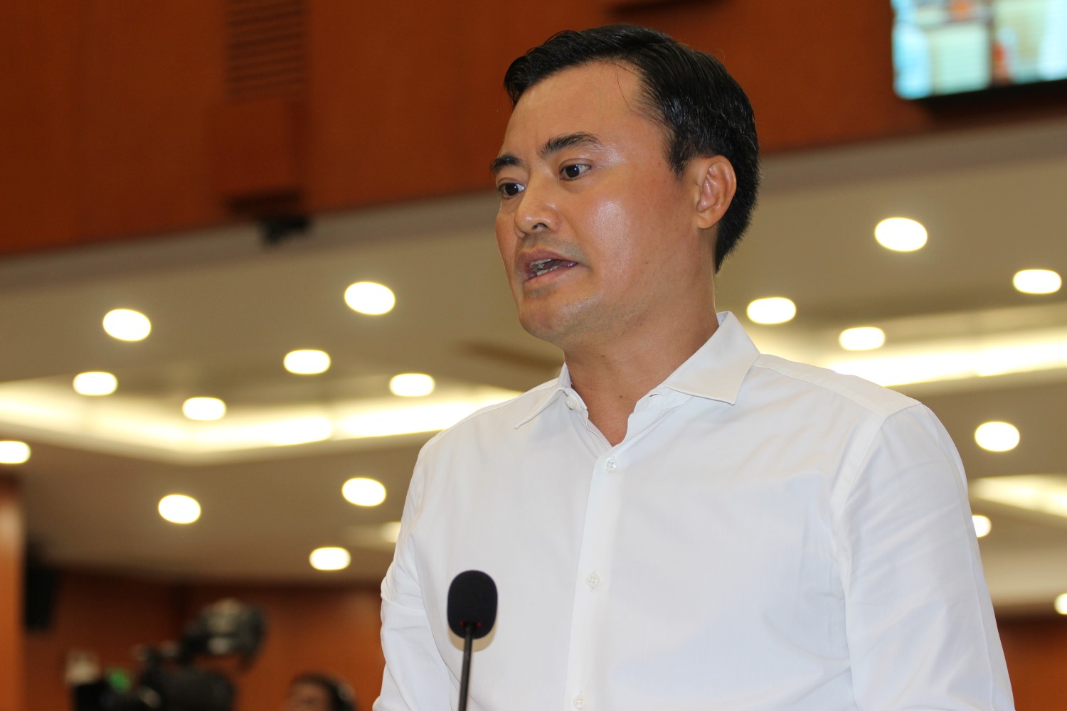 Ông Bùi Xuân Cường - Phó Chủ tịch UBND TPHCM.  Ảnh: Thành Nhân