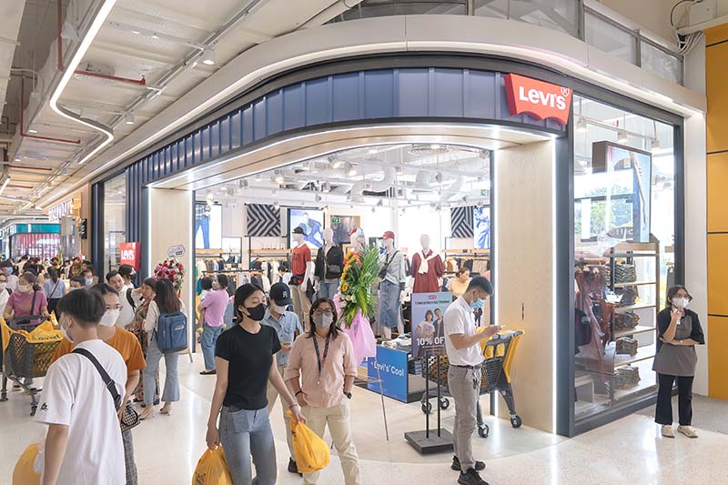 Thiso Mall Trường Chinh - Phan Huy Ích, hướng đến phục vụ nhu cầu mua sắm đa dạng của khách hàng. Ảnh: THISO