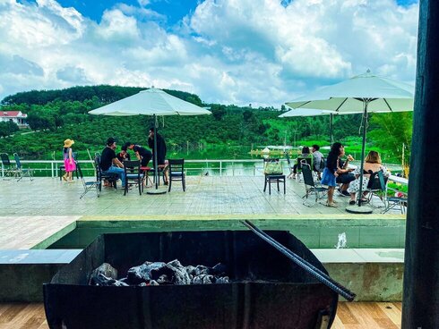 Một địa điểm du lịch canh nông ở trên địa bàn tỉnh Đắk Nông. Ảnh: Bảo Lâm