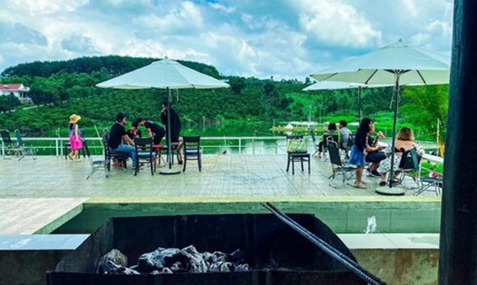 Một địa điểm du lịch canh nông ở trên địa bàn tỉnh Đắk Nông. Ảnh: Bảo Lâm