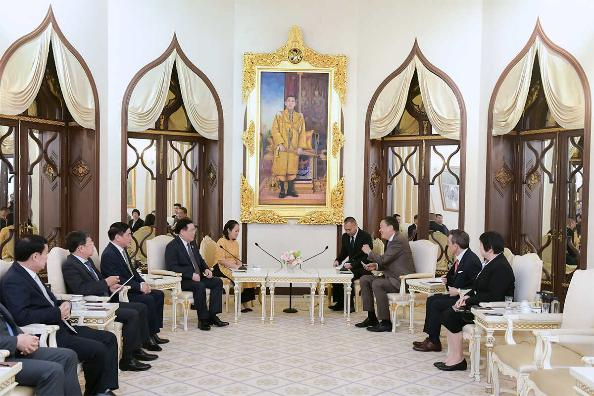 Thủ tướng Srettha Thavisin nhấn mạnh Việt Nam là một trong những đối tác rất quan trọng của Thái Lan ở khu vực. Ảnh: Phạm Thúy