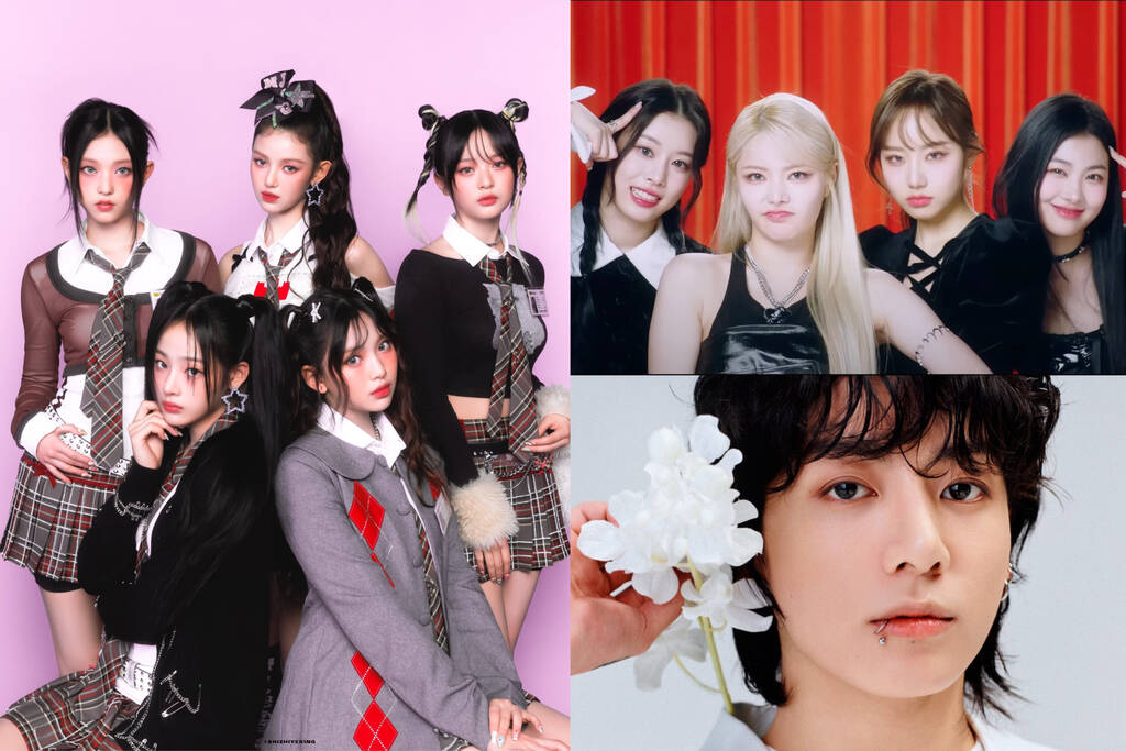 Billboard chọn 3 ca khúc Kpop trong danh sách 100 bài hát hay nhất năm 2023. Ảnh: Naver