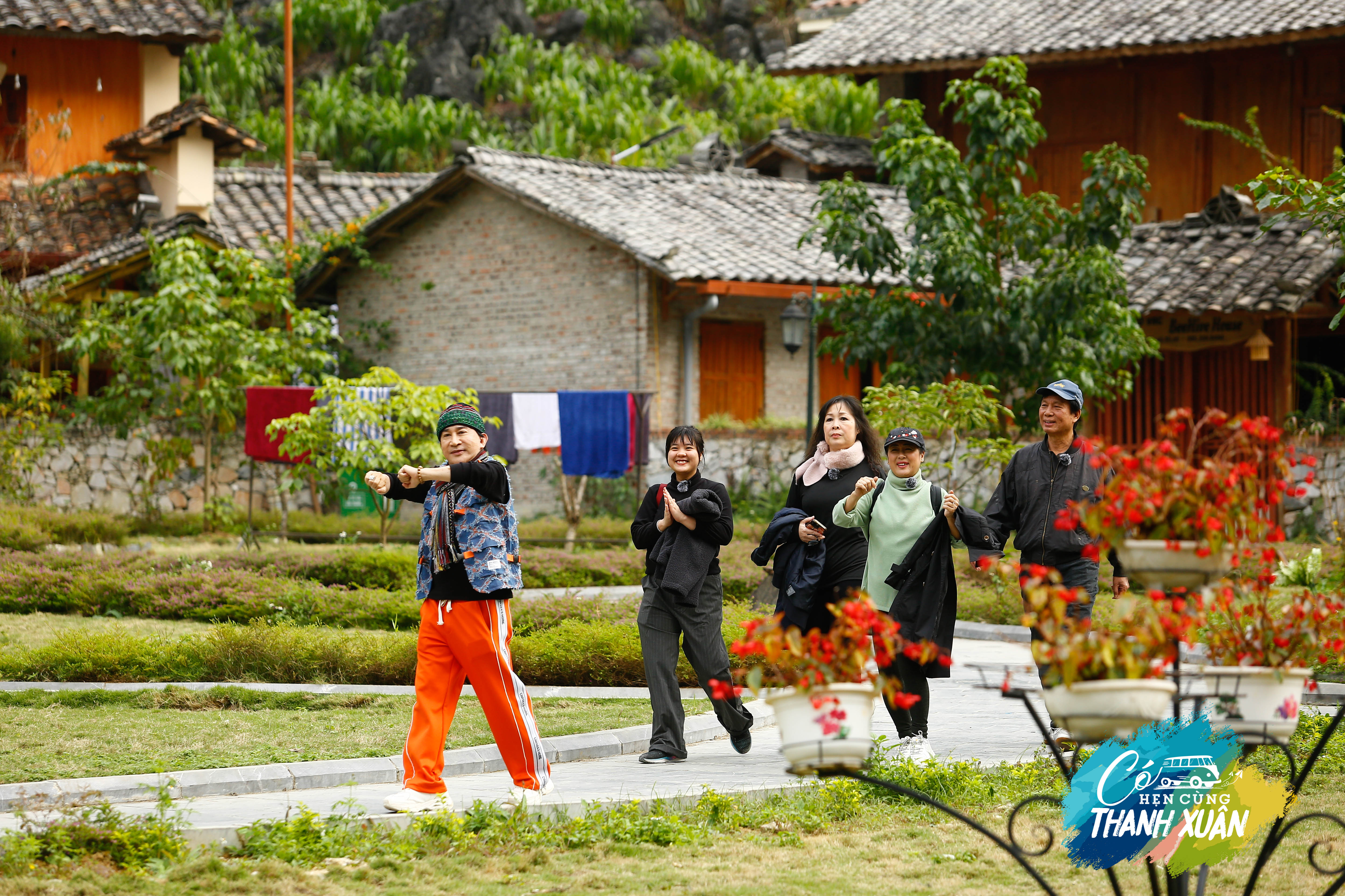“Biệt đội siêu ngâu” còn có chuyến trải nghiệm đáng nhớ tại Hà Giang. Ảnh: VTV
