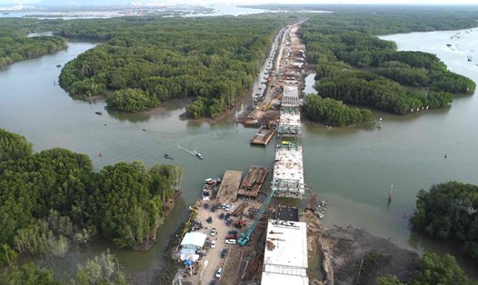 Đường kết nối vào cảng Phước An ở Đồng Nai. Ảnh: Hà Anh Chiến