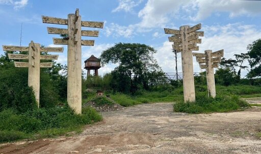 Dự án Trung Nguyên Legend – Lộc An ở xã Lộc An, huyện Bảo Lâm, tỉnh Lâm Đồng. Ảnh: Di Linh