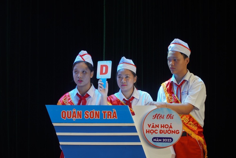 Các đội thi đến từ 7 quận, huyện của TP Đà Nẵng. Ảnh: Phương Trinh