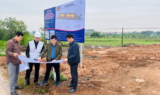 Huyện Thanh Oai (Hà Nội) sắp bàn giao khu tái định cư đường Vành đai 4 gần 37 tỉ đồng vào quý I/2024. Ảnh: UBND huyện Thanh Oai