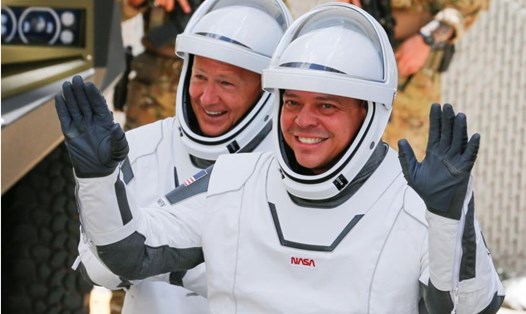 Hai phi hành gia của SpaceX. Ảnh: SpaceX
