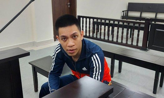 Một bị cáo trong vụ trộm cắp tài sản liên quan đến đòi nợ. Ảnh: Quang Việt