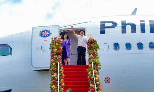 Tổng thống Philippines Ferdinand Marcos Jr thăm Nhật Bản. Ảnh: Twitter Tổng thống Philippines