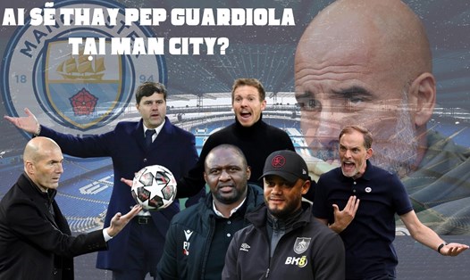 Các ứng viên có thể kế nhiệm Pep Guardiola tại Man City. Đồ họa: Lê Vinh