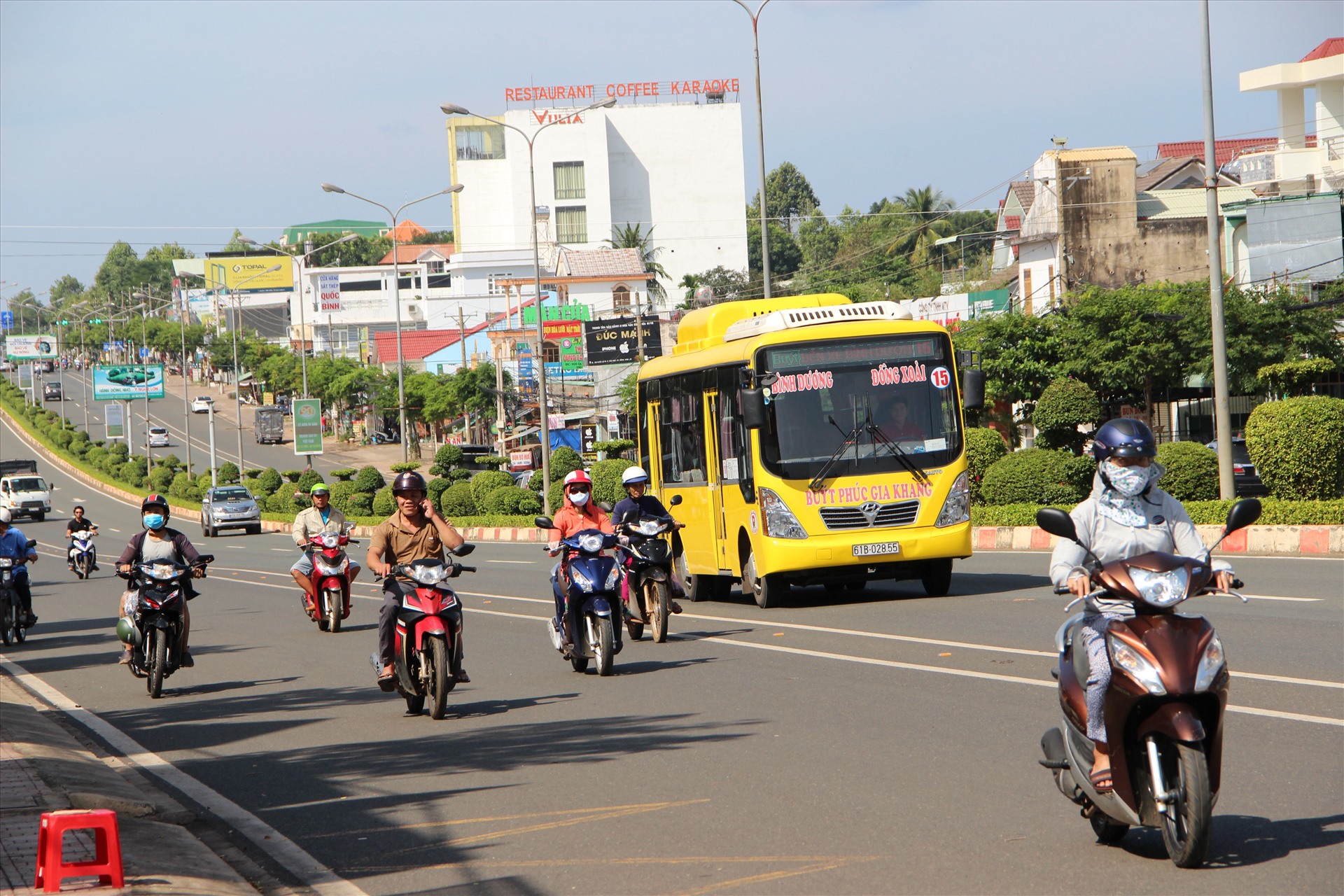 Tỉnh Bình Phước sẽ tập trung phát triển hạ tầng giao thông trong năm 2023. Ảnh: Đình Trọng