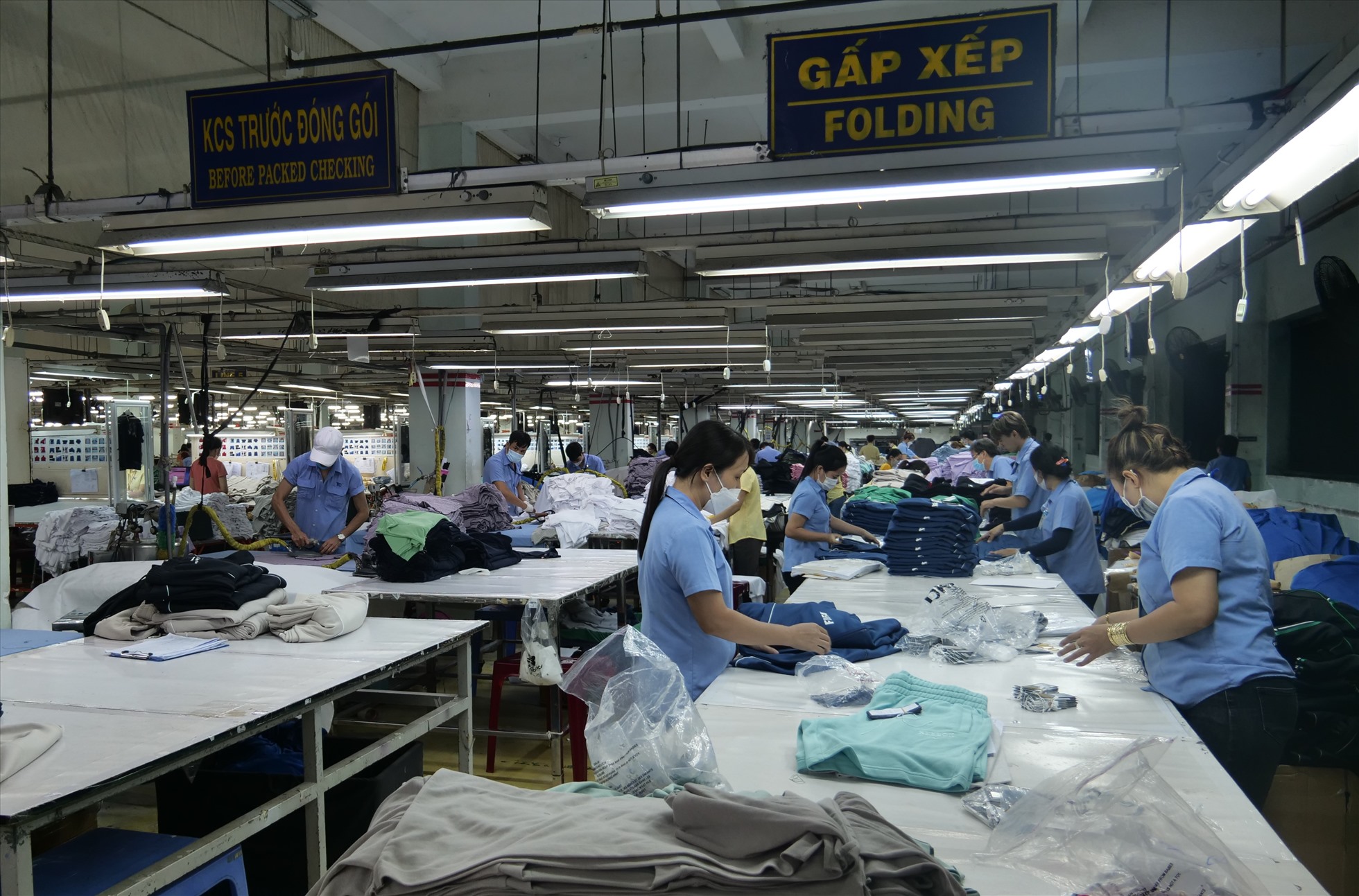 Sau Tết đến nay, hoạt động sản xuất của doanh nghiệp đã ổn định. Ảnh: Anh Tú