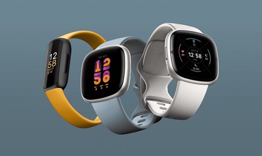 Một số mẫu đồng hồ thông minh của Fitbit. Ảnh: Fitbit