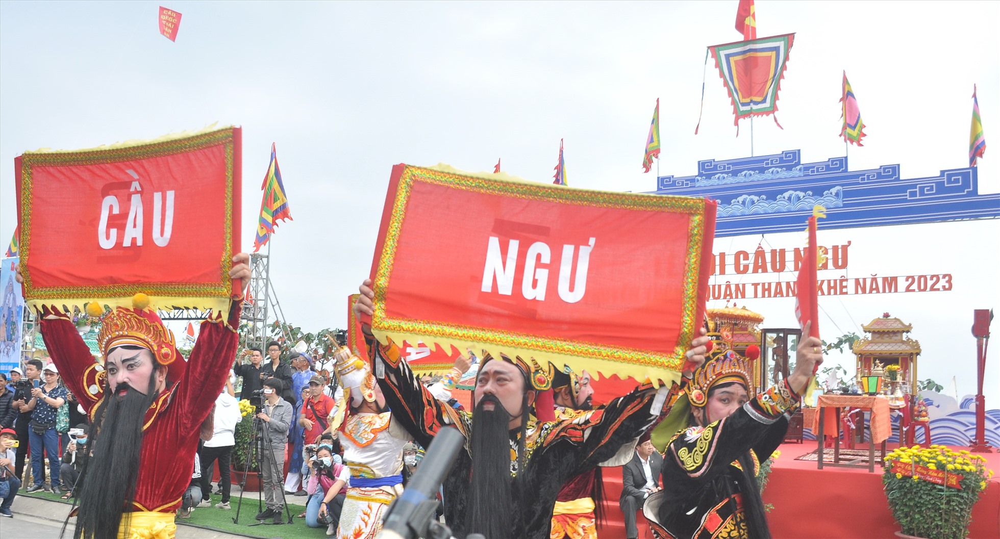 Đà Nẵng tổ chức lễ hội Cầu ngư. Ảnh: Nguyễn Ngọc